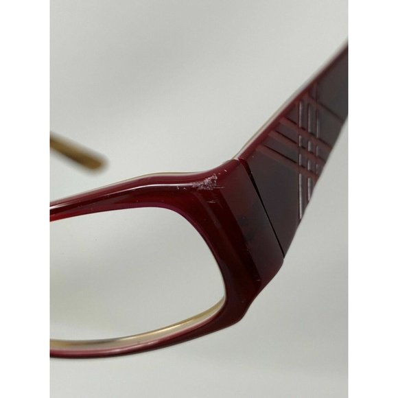 Burberry Eyeglasses B2043 3075 Frames 50 [] 15 130 Italy Flex Hinges - Picture 12 of 12